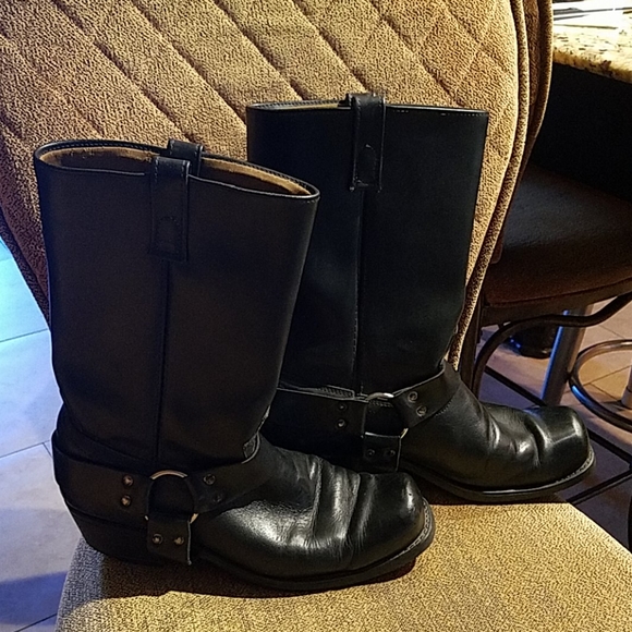 dingo Other - Dingo Black Leather Cowboy Western Boots Shoes